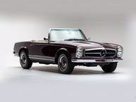 1965 Mercedez Benz 230 SL Maroon 113042-10-0101396